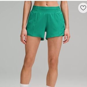 Lululemon Hotty Hot High Rise Shorts 4 inch